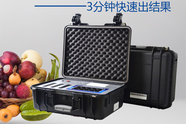  食品安全檢驗檢測設備參與食品檢查督查行動